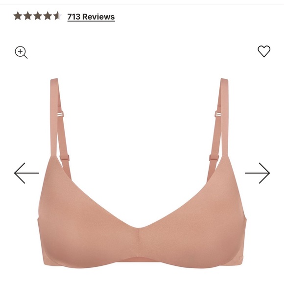 Skims Wireless Form Push-Up Plunge Bra - Picture 5 of 12